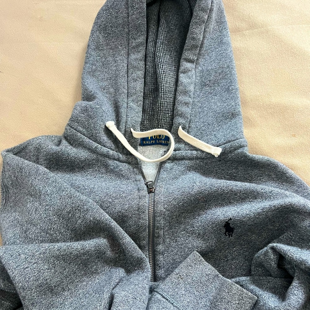 POLO RALPH LAUREN Sweatshirt Large Grey